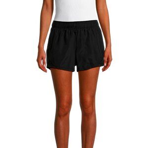 Athletic Works Women’s Plus Core Running Shorts Black – Size XXL